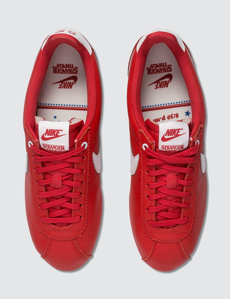 stranger things red nike cortez