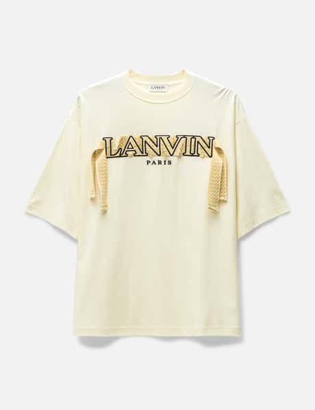 Lanvin 커브 레이스 티셔츠