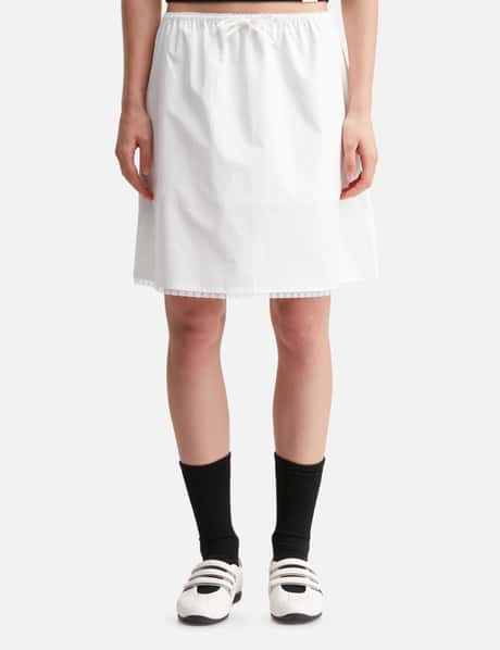 G Classic Lace-Up Midi Skirt view 10