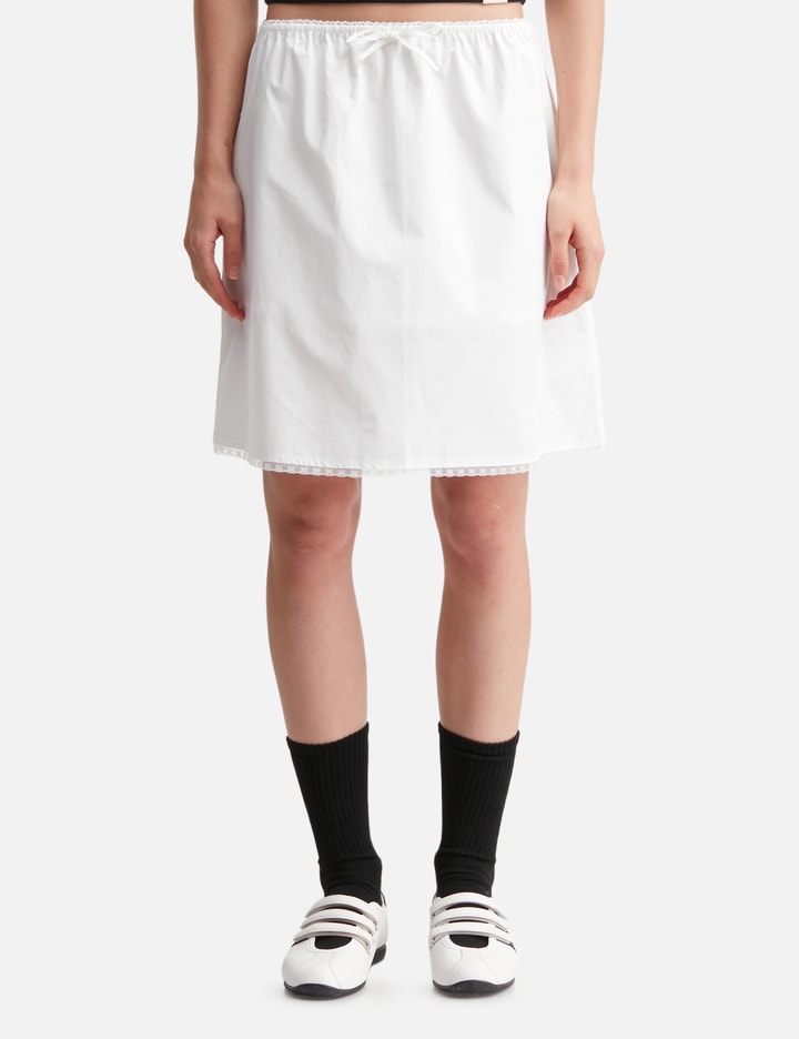 G Classic Lace-Up Midi Skirt view 3