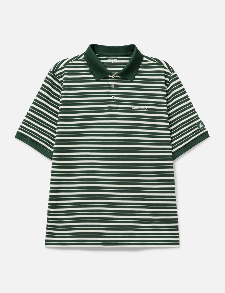 Manors Golf Goat Pique Polo Stripe