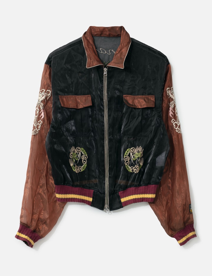 Kapital Sheer Pearl Mosquito Guard 2tones Vietnam Jacket