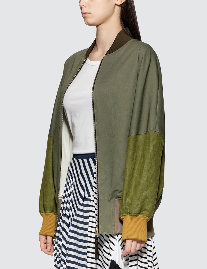 Ballon Sleeve Bomber Jacket Placeholder Image