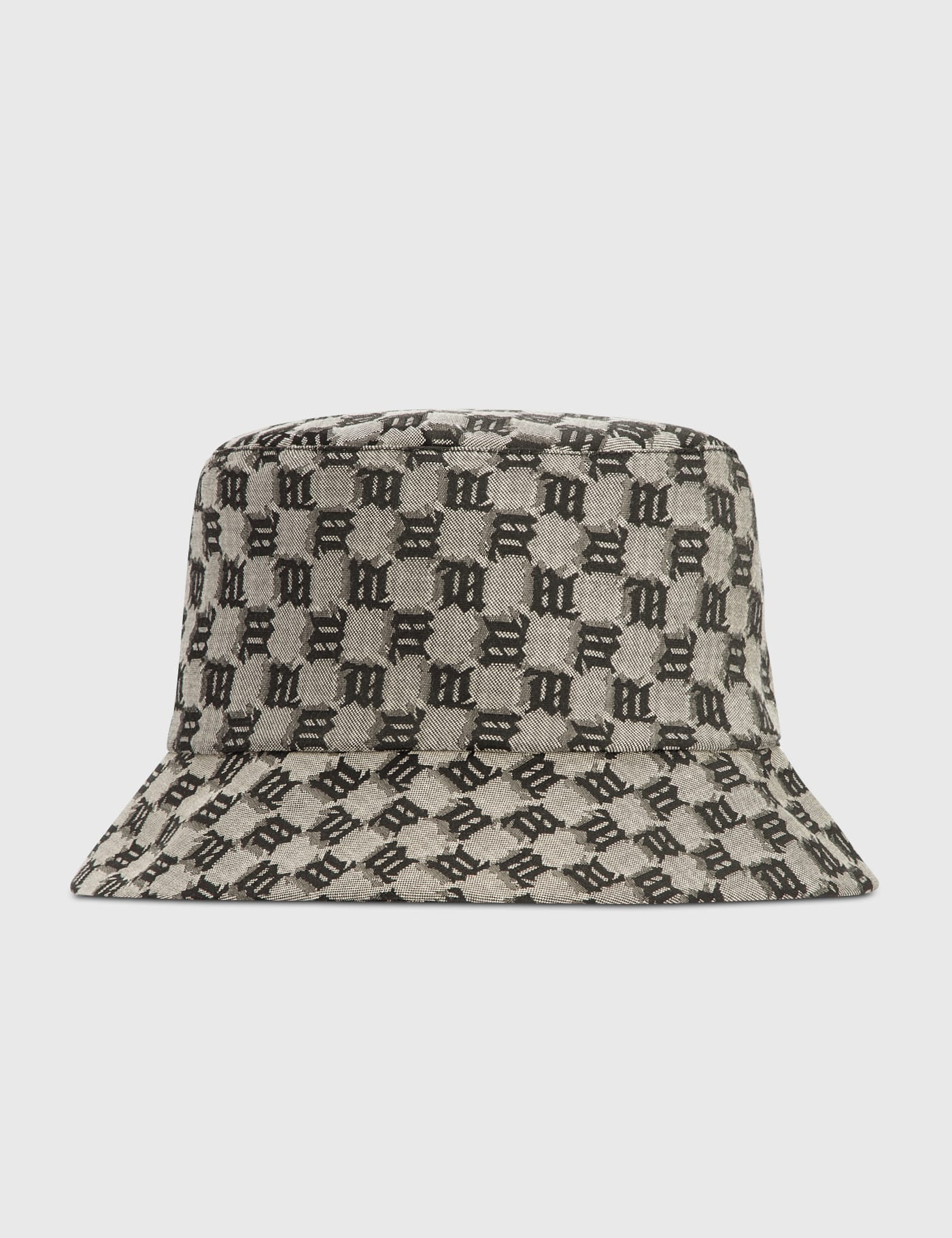 summery Bucket Hat brown-white allover print casual look Accessories Hats Bucket Hats 