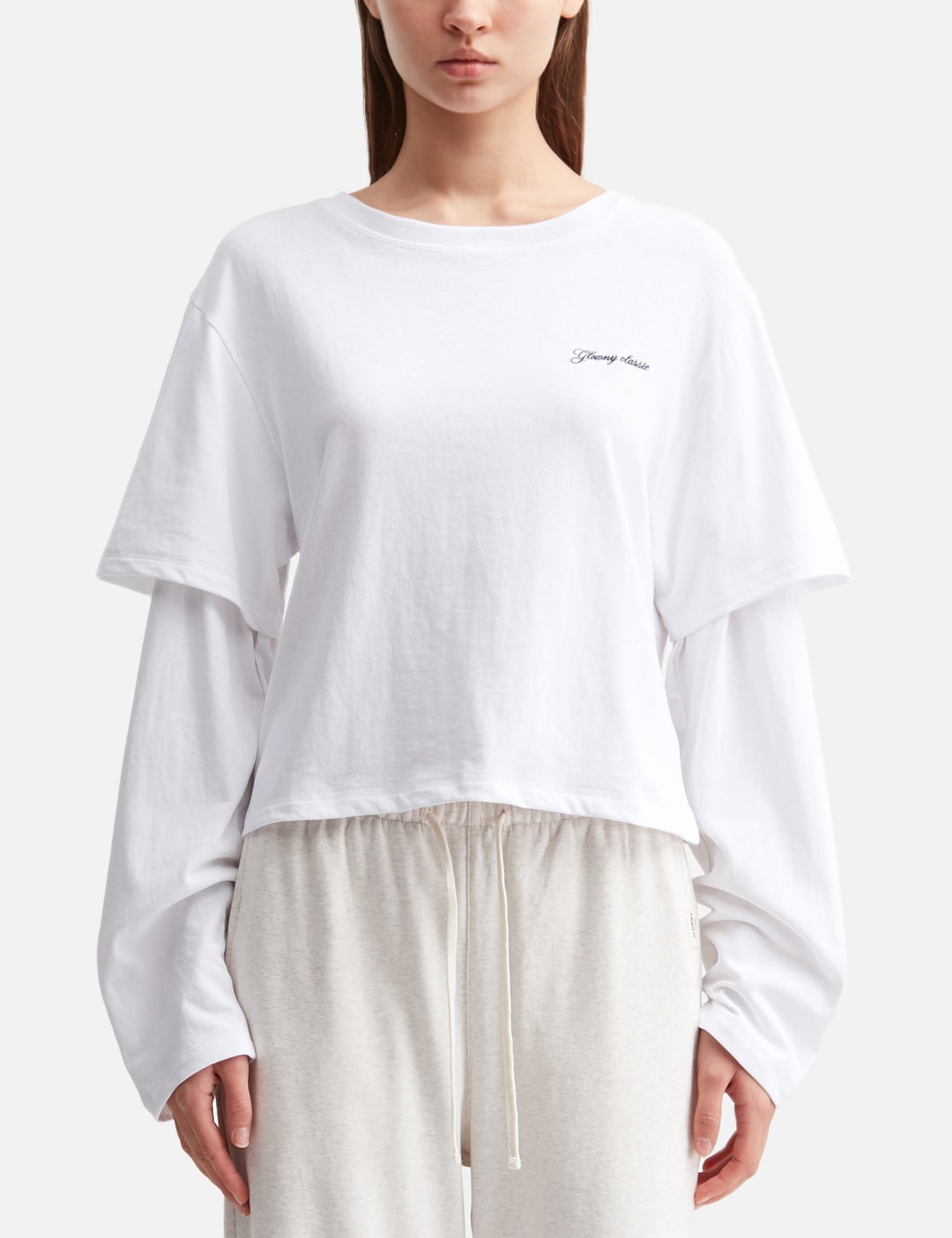 G Double Sleeve Letter T-Shirt view 18