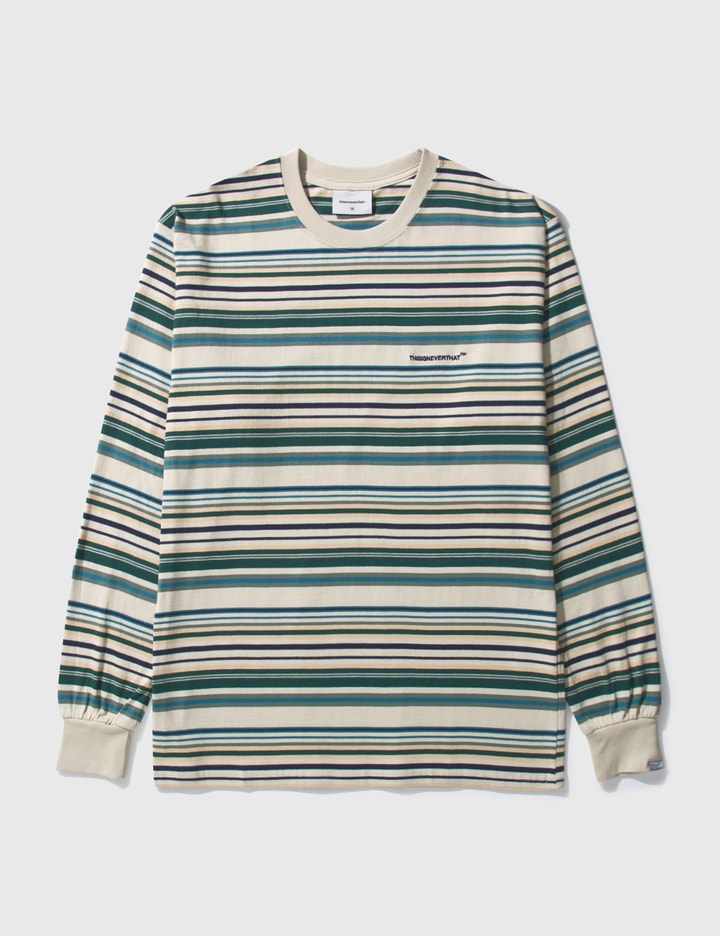 Multi Striped Long Sleeve T-shirt Placeholder Image