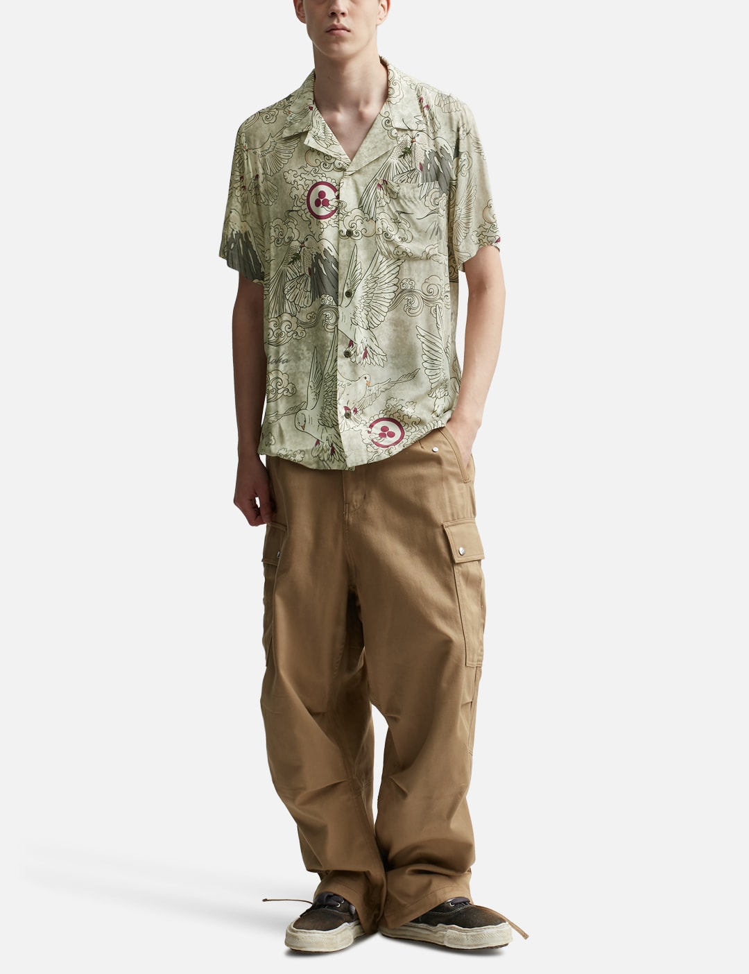 Peace Dove Camp Collar Shirt view 20