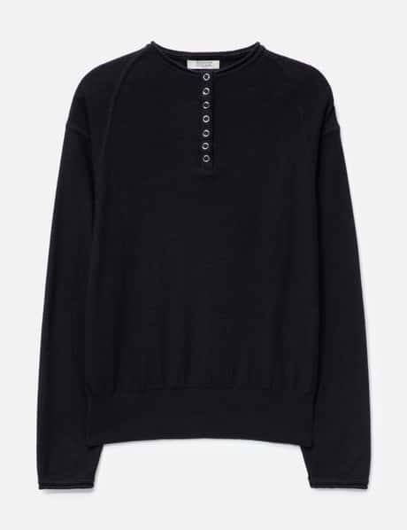 Half Neck Button Pullover view 6