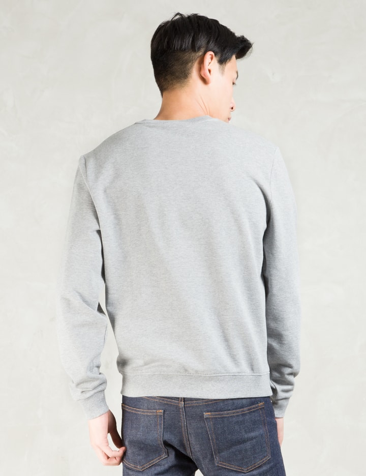 Grey Broderie Crewneck Sweatshirt Placeholder Image