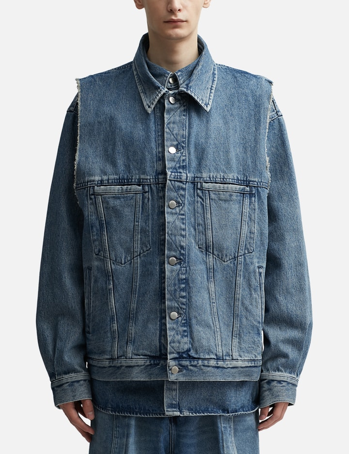 Layered Denim Shirt Placeholder Image