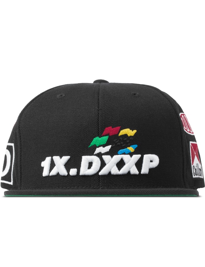 Black Final Lap Snapback Cap Placeholder Image