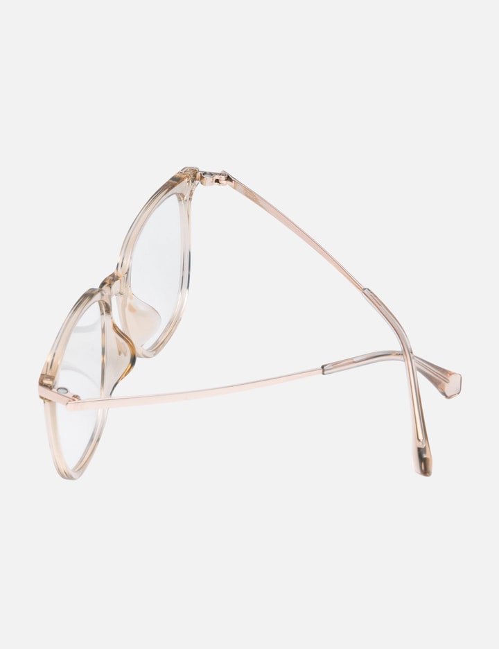 Klassic Cl004 Clip-on Sunglasses In Brown