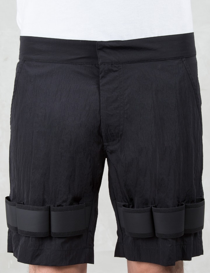 Elastic Detail Nylon Shorts Placeholder Image