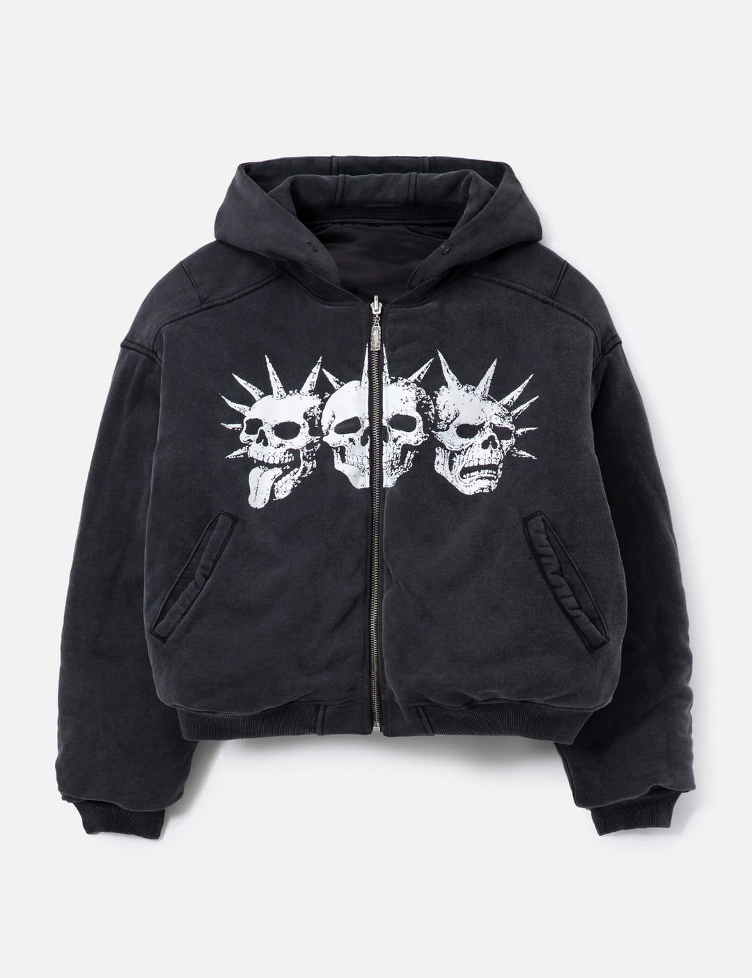 "Casey" Printed Reversible Bomber Jacket view 13