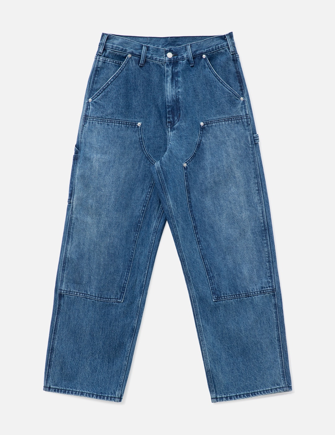 Denim Double Knee Pant