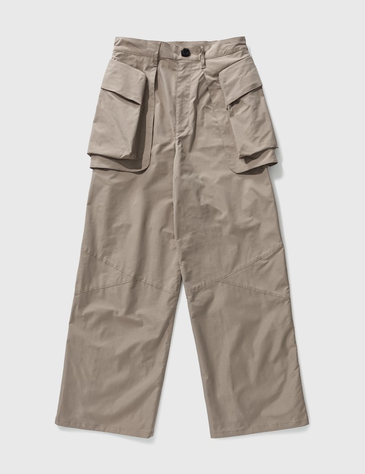 Archival Reinvent Teflon® Archival Zipper Pants In Beige