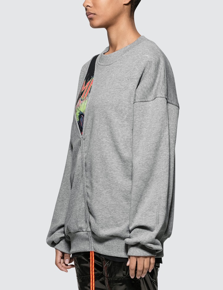 Cut Out Fleece Sweatshirt Placeholder Image