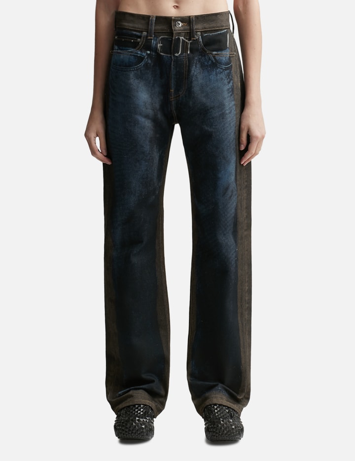 'YP' Trompe L'oeil Jeans Placeholder Image