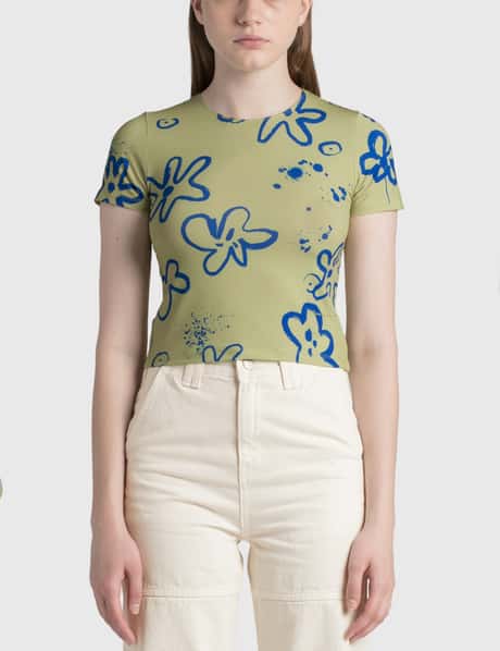 Open YY Flower Baby T-shirt