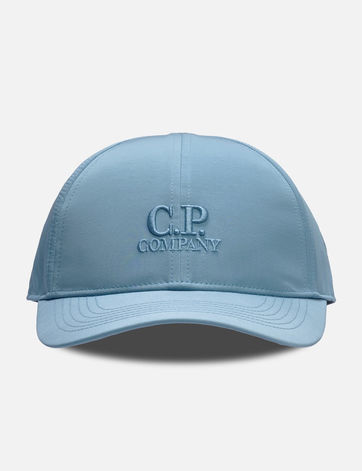 C.p. Company Chrome-r Goggle Cap In Blue