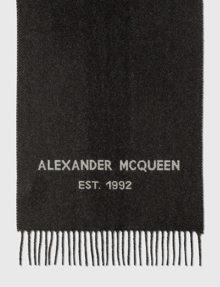 Oversize McQueen Graffiti Scarf Placeholder Image