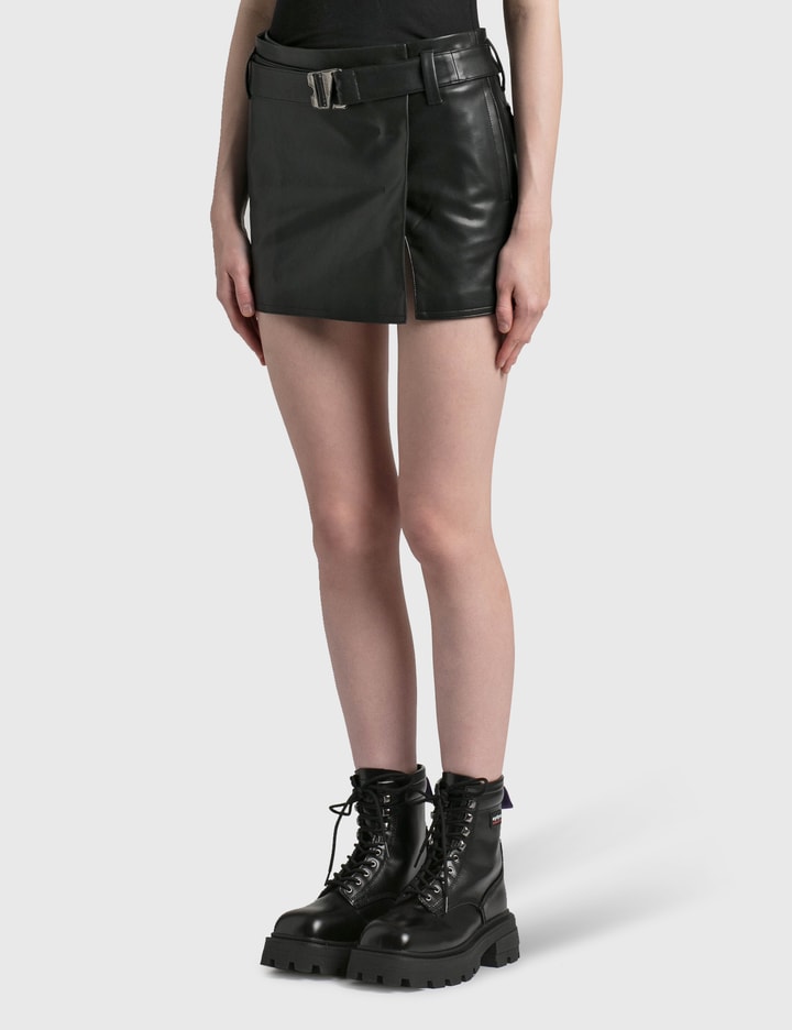 Vegan Leather Mini Skirt Placeholder Image