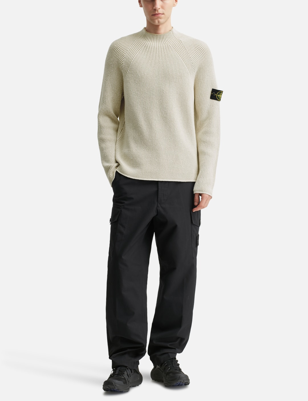 Vanisé Full Rib Rws Wool Mock Neck Jumper view 16