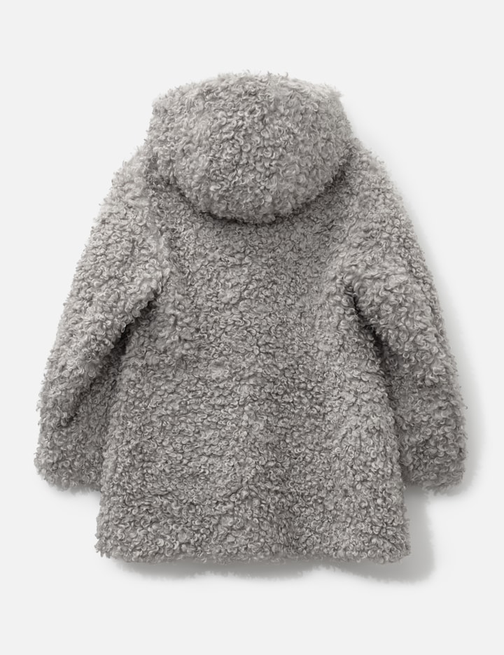 anggae Eco Shearling Hooded Coat