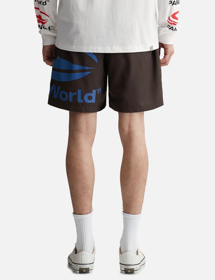 Bicoloured contrast swim shorts Placeholder Image