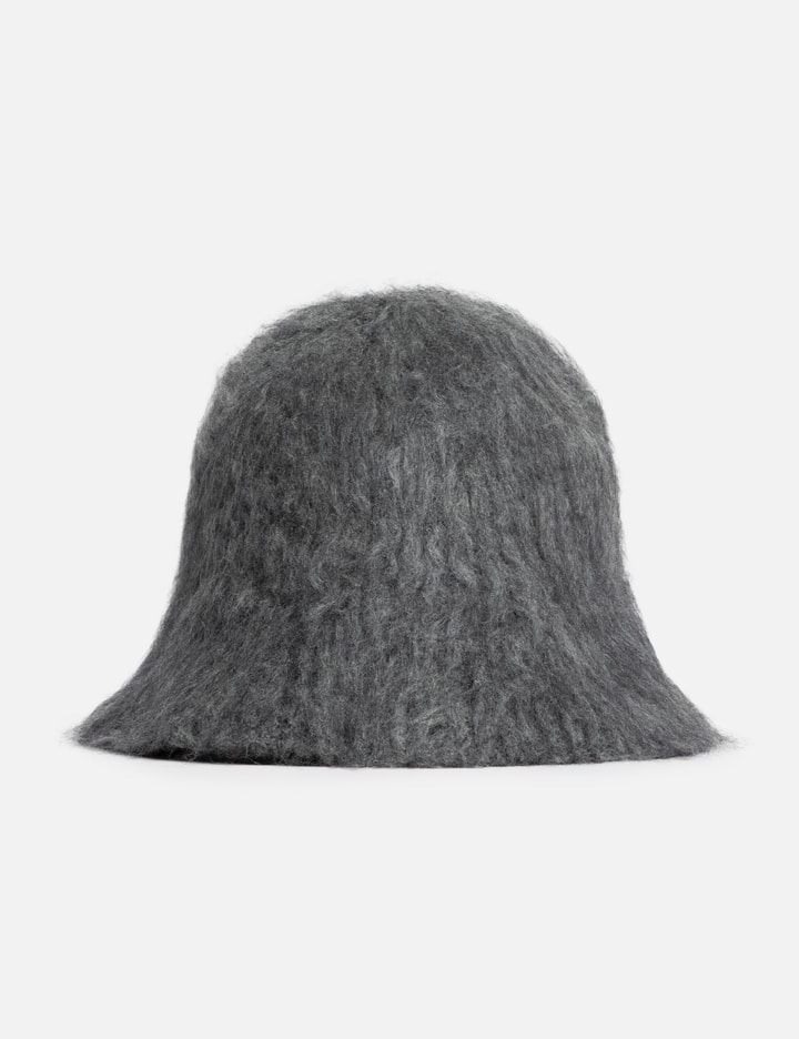 Grey Mohair Ami Bucket Hat Placeholder Image