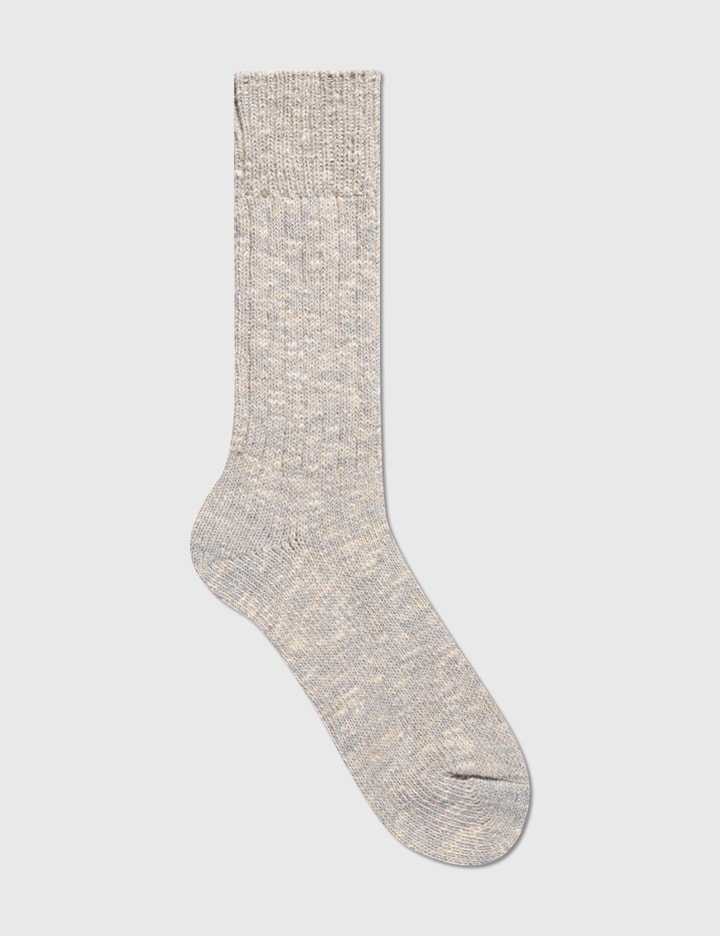 Low Gauge Slub Crew Socks Placeholder Image