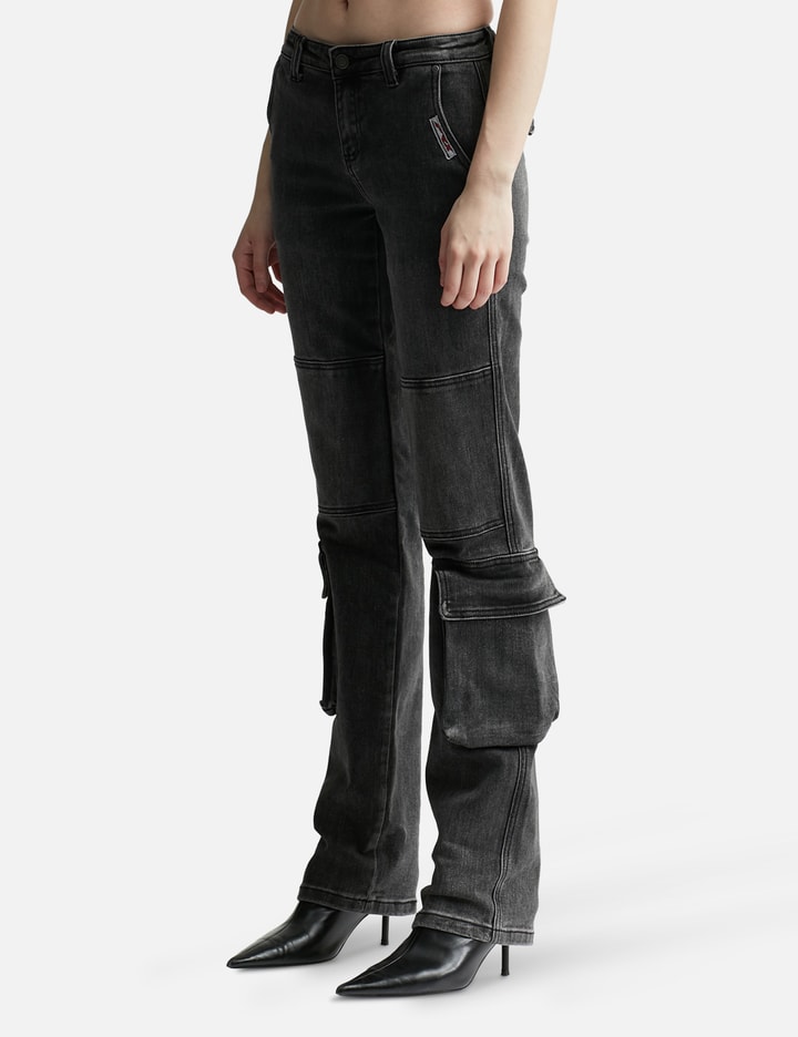 Shop Prix Workshop 98 Denim Bootcut Jeans In Black