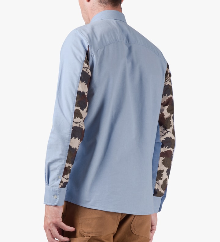 Bleach/Camo Mitchell Rinsed L/S Raymond Shirt Placeholder Image
