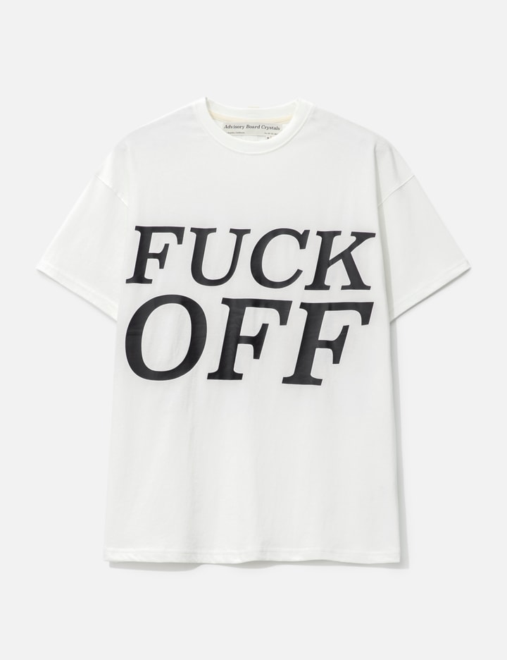 Advisory Board Crystals Abc. Fuck Off T-shirt In White