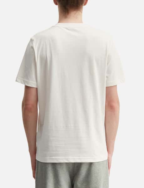 Embroidered Tricolor Logo Cotton T-Shirt view 12