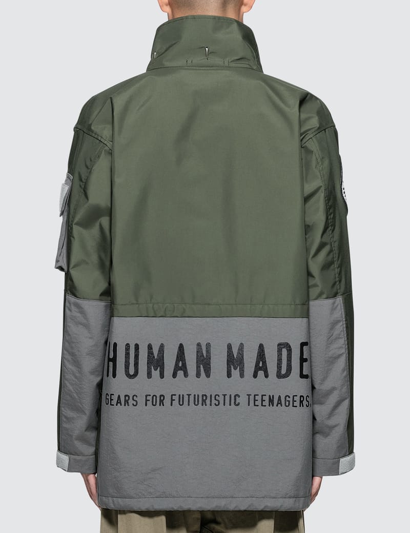 human made military rain jacket