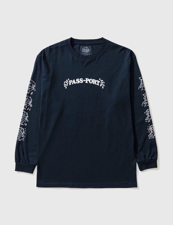 Sweaty Puff Print Long Sleeve T-shirt Placeholder Image