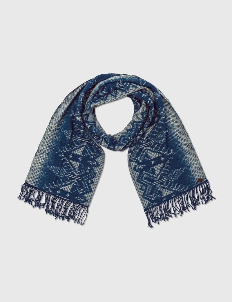 indigo people scarf