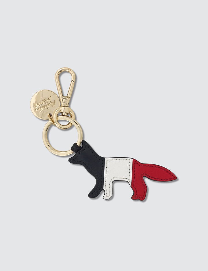 Leather Tricolor Fox Keyring Placeholder Image