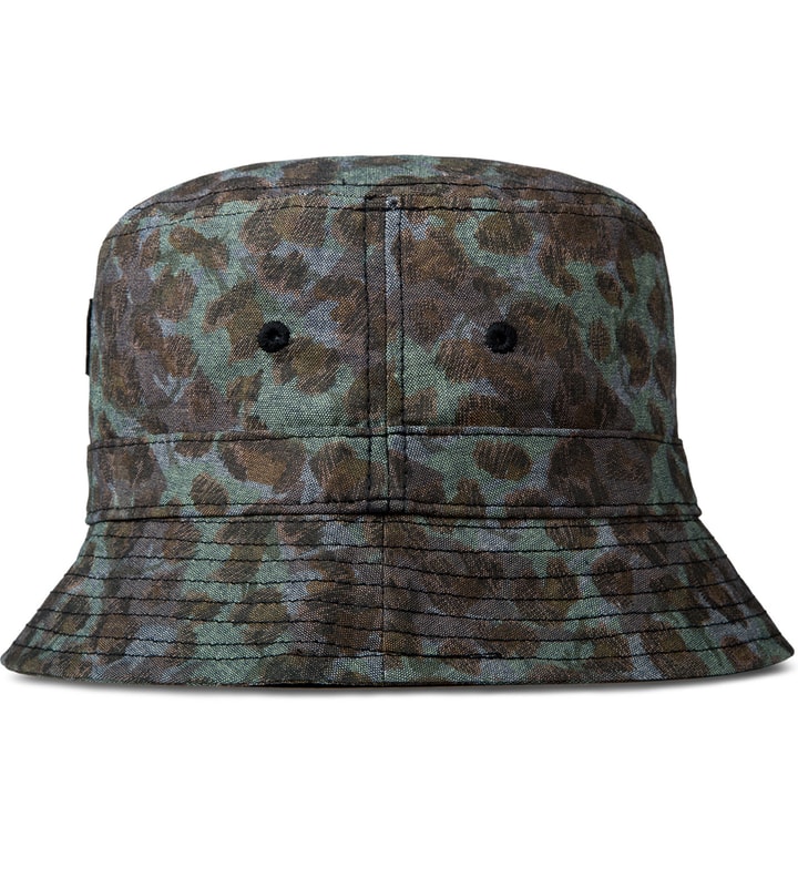 Olive Cheetah Camo Bucket Hat Placeholder Image