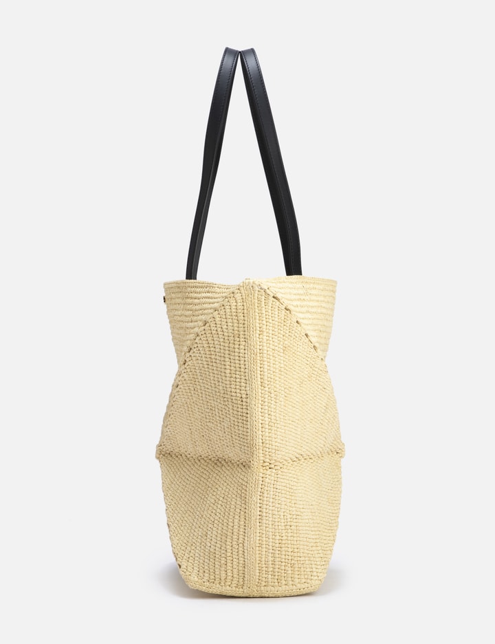 Loewe Medium Puzzle Fold Shoulder Bag In Beige