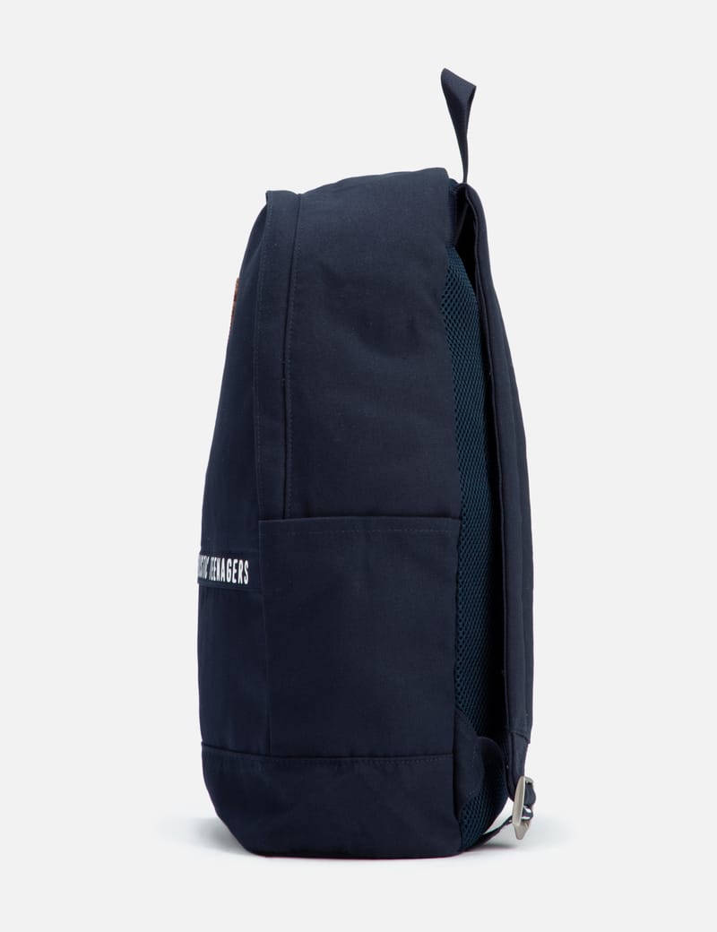 Logo Embroidery Cotton Canvas Backpack