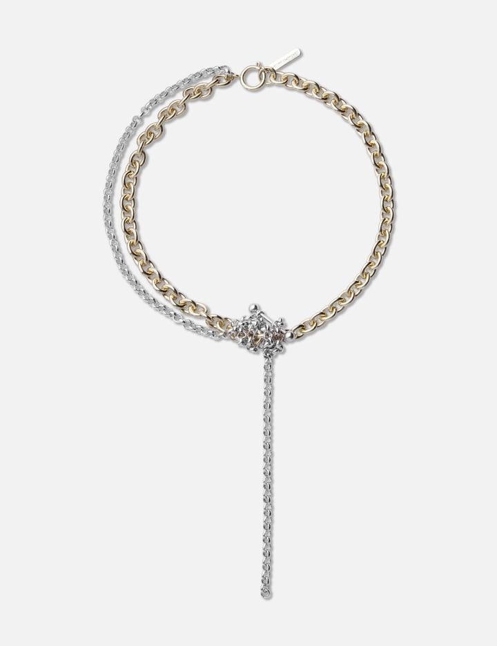 Justine Clenquet Demi Necklace In White