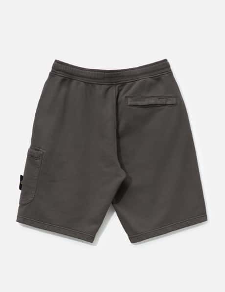 Organic Cotton Fleece Jogger Shorts view 8