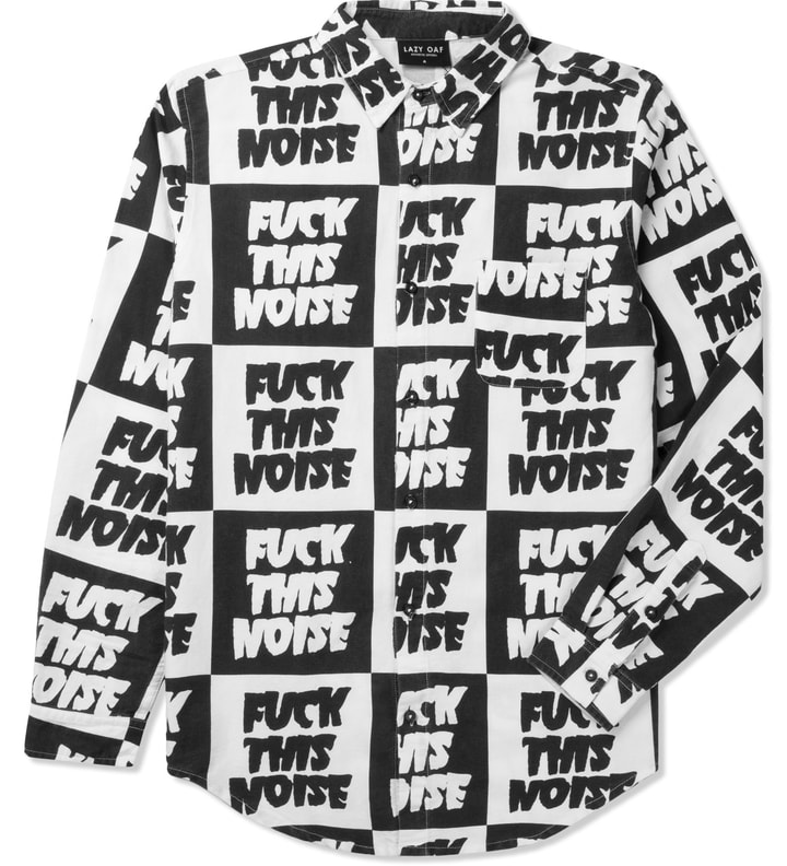 Black/White Fuck This Noise L/S Shirt Placeholder Image