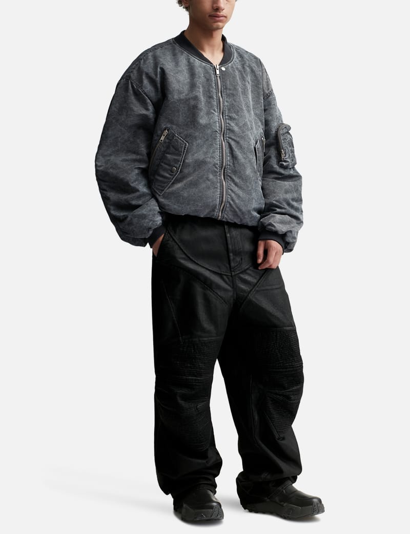 Project G⁄R Coated Backward Denim Pants project gr Coated Backward 