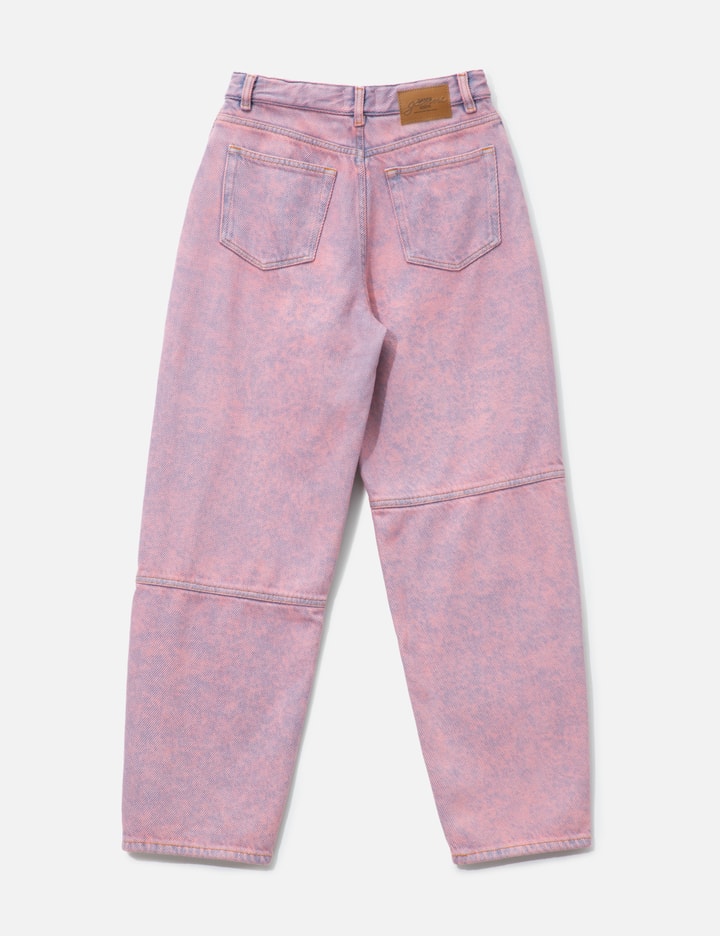 Ganni Pink Washed Stary Jeans