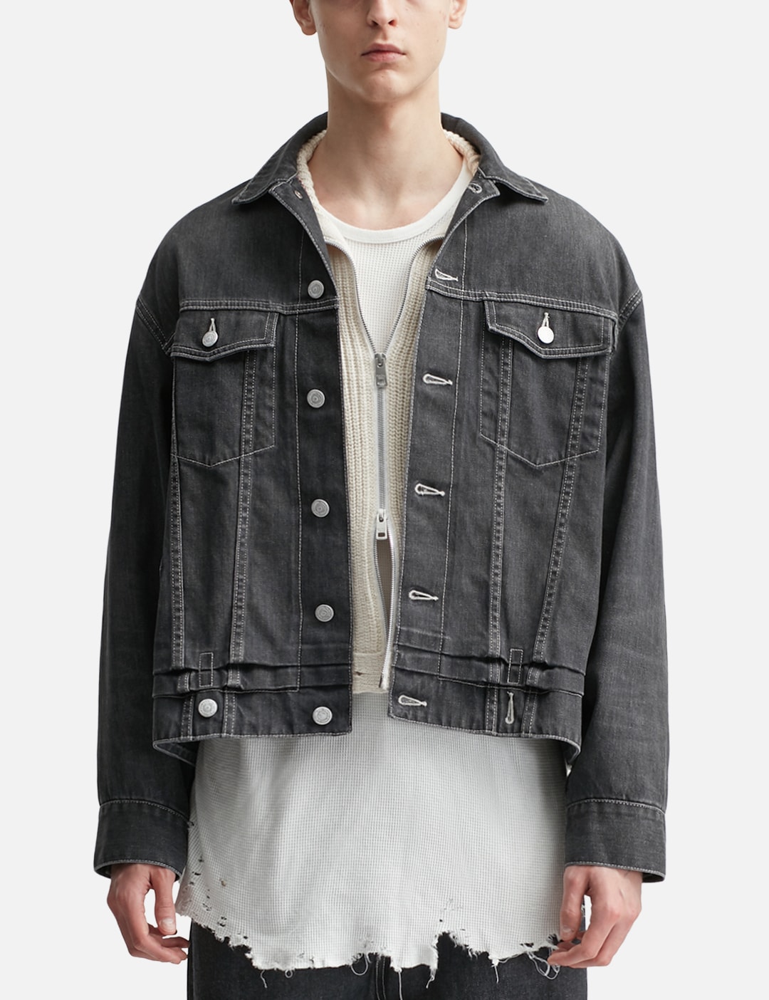 Double-End Selvedge Denim Blouson Vintage view 19
