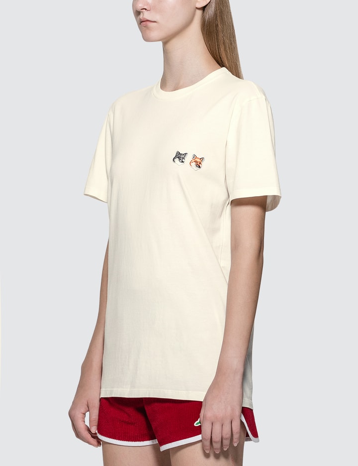 Double Fox Head Patch T-shirt Placeholder Image
