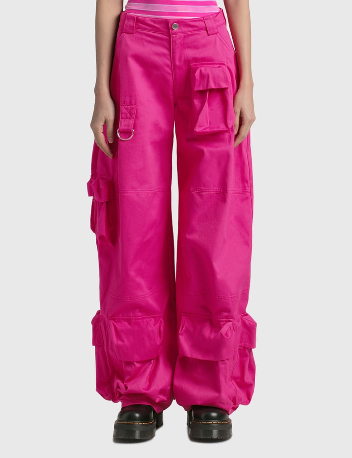 Collina Strada Pink Lawn Cargo Pants